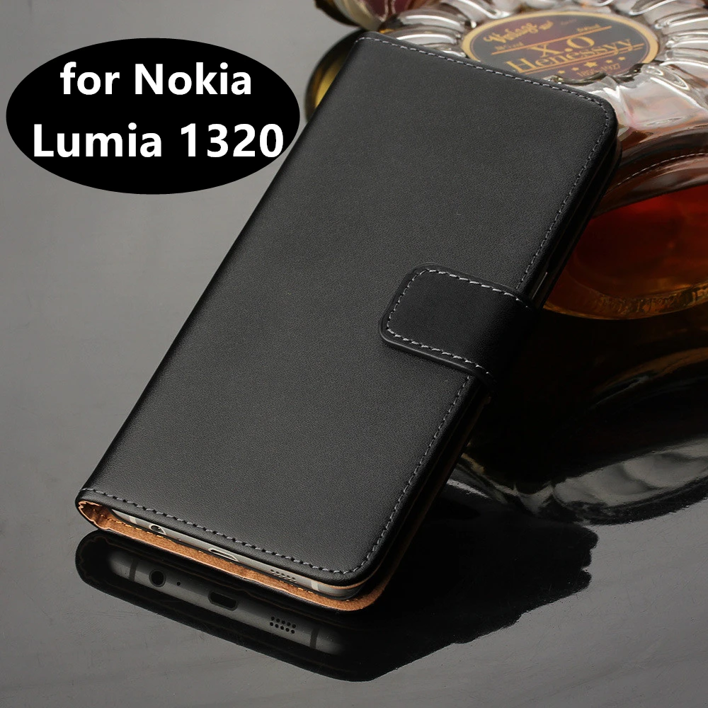 Флип-чехол из искусственной кожи чехол-бумажник для Nokia Lumia 1320 N1320 держатель карт