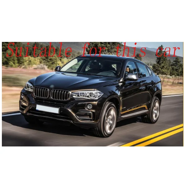 Для BMW X6 2008 2014 пластиковый Наружный козырек вентиляционные оттенки окна Защита от
