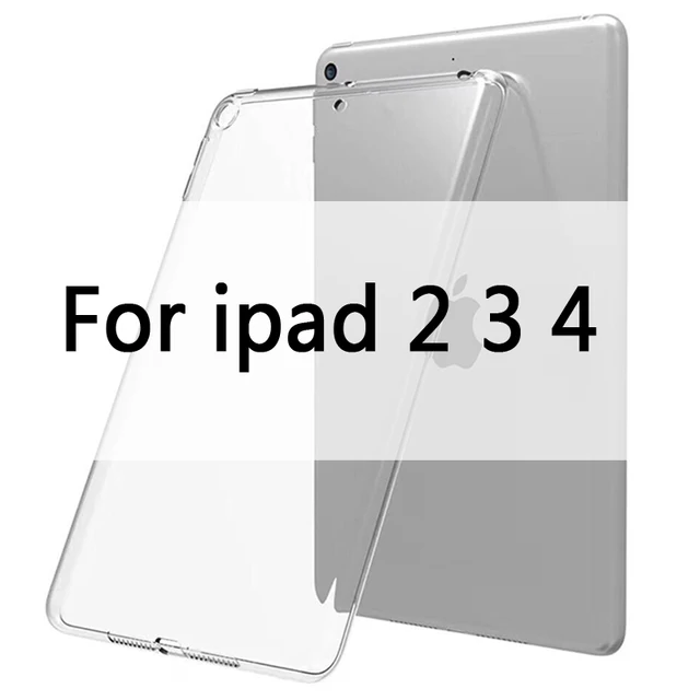 Case For iPad 10.2 2019 MiNi 2 3 4 5 TPU Transparent Silicone Shockproof Cover For New iPad 2017 2018 Pro 10.5 Air 1 2 Back Case For ipad 2 3 4