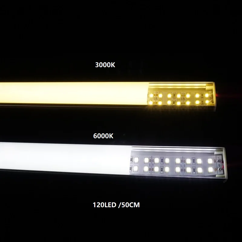 Tanie 5-Pack 12VDC 50cm 20 cali 23.5MM szeroki drążek LED, 2835