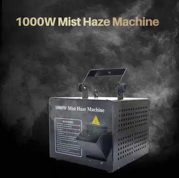 

1000W Mist Haze Machine Fogger Stage DMX 512 Remote Control Smoke Machine for Wedding Nightclub Stage Party Dj Smoke Fog Machine