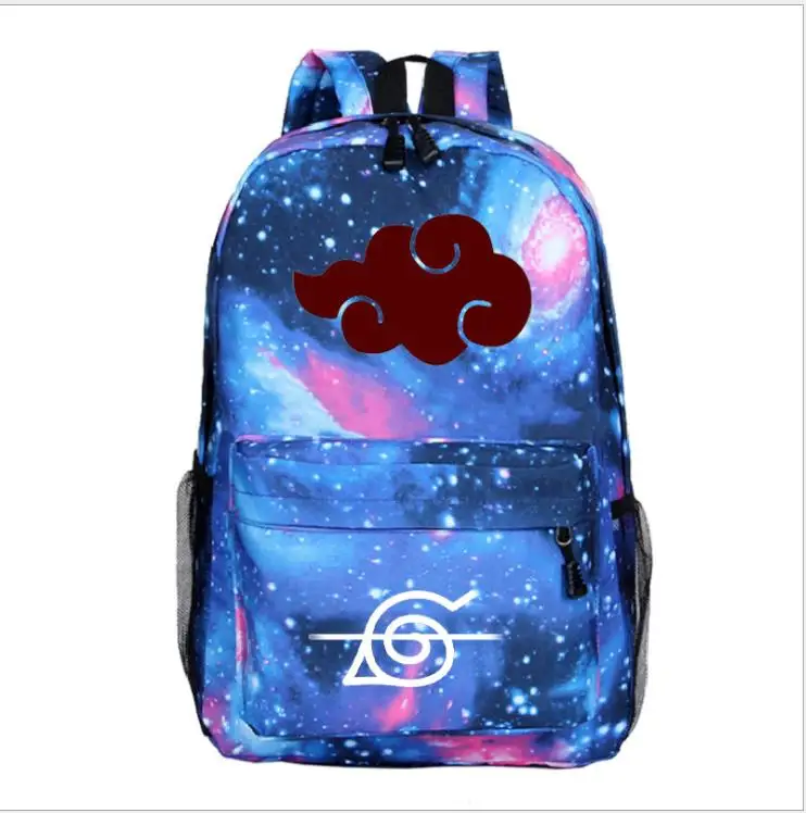 Шаринган Наруто Мода печати рюкзак подростков студентов Bookbags Винтаж Ноутбук рюкзаки Портфолио для школы сумки - Цвет: as pictures