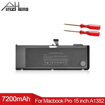 

PINZHENG A1382 Laptop Battery For Apple Macbook Pro 15 Inch Early 2011 Late 2011 Mid 2012 020-7134-01 661-5844 A1286 Battery
