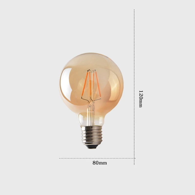 Ретро Edison led светильник лампочка E27 220 В 40 Вт T300 T225 T10 T45 A60 G95 G80 ST64 лампа накаливания ампулы лампы Винтаж Эдисон лампы