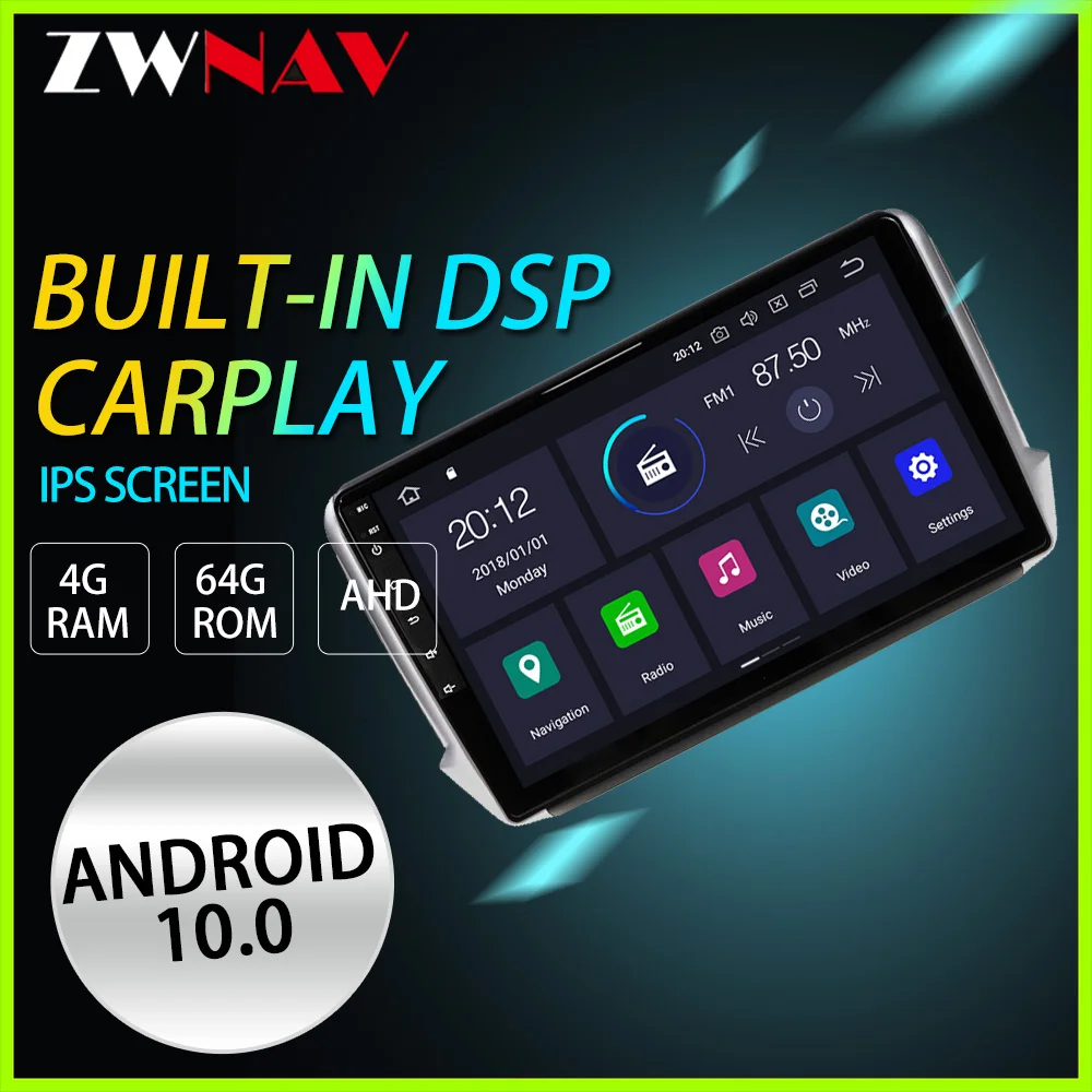 

Автомобильный видеоплеер Android 10, мультимедийный проигрыватель для Peugeot 2008 208 series 2012-2018, автомобильное радио, GPS-навигация, 360 объемный вид