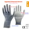 NMSAFETY 12 paires gants de protection de travail hommes gants de travail flexibles en Nylon ou Polyester ► Photo 3/6