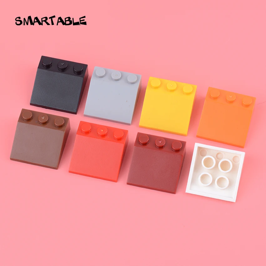Скат Smartable 3x3 (25 °) строительный блок MOC детали игрушки для детей совместимы со