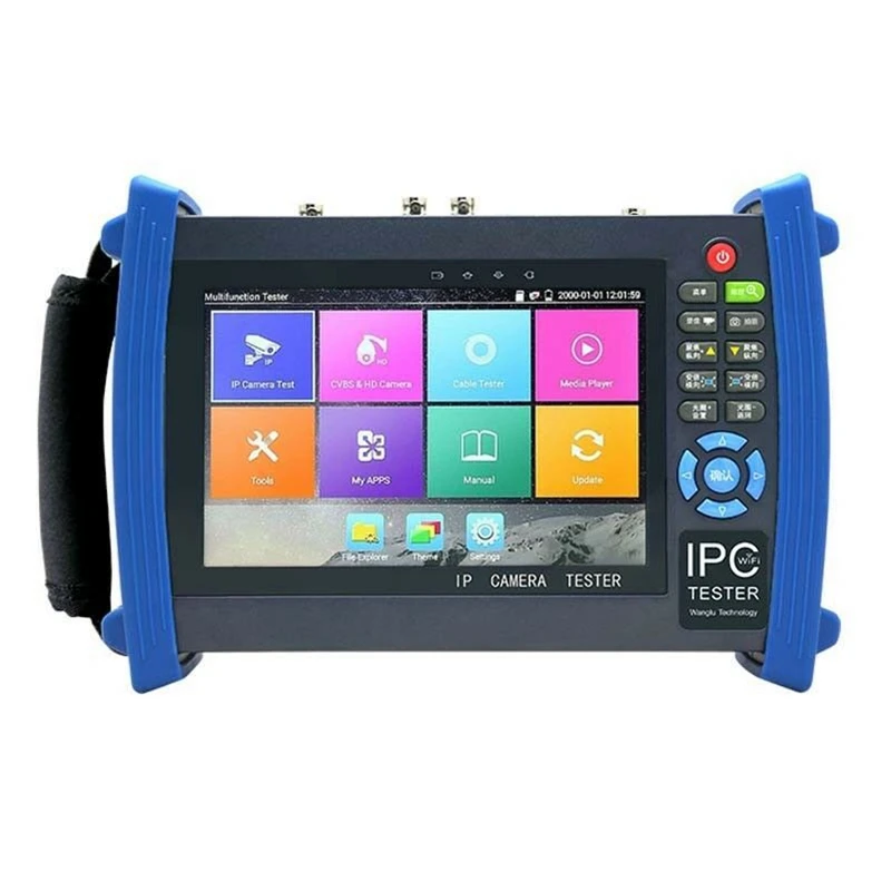 

IPC-8600ADHS Plus IP TVI CVI AHD SDI CCTV Camera Tester 4K H.265 WIFI HDMI POE US Plug