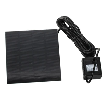 

Solar Water Pump Power Panel Kit Fountain Pool Garden Watering