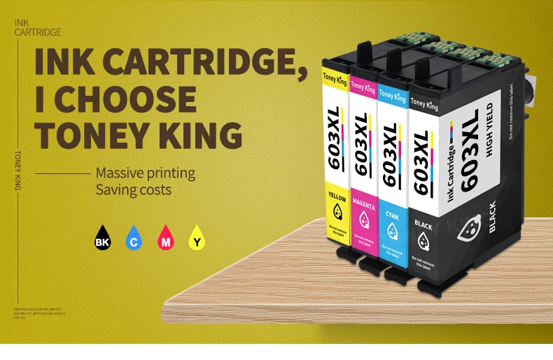 4 cor 603XL T603 603 XL Cartucho