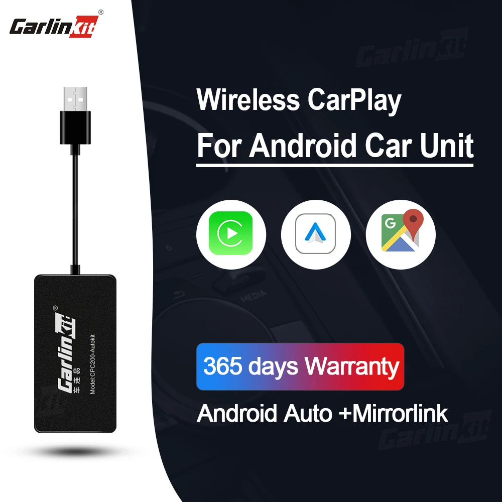 Carlinkit Apple Wireless CarPlay Activator Android Auto Wired USB 