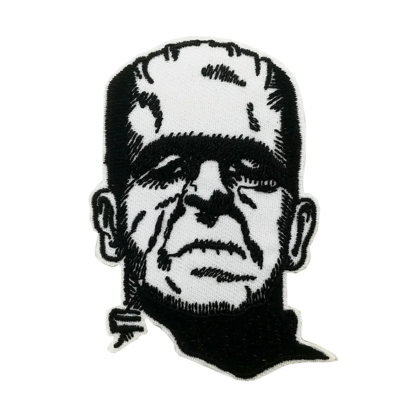 3 &quotFrankenstein Монстр Хэллоуин ужас Вышитая эмблема пришить на железной пластырь| |
