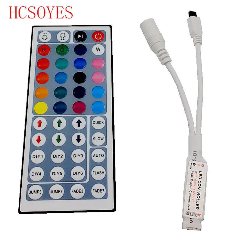 RGB Светодиодная лента мини контроллер Диммер ИК инфракрасный RF беспроводной