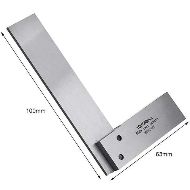4/" /& 6/" Right Angle 90 Degree with Box 4 PC Steel Hardened Square Set 2/",3/"