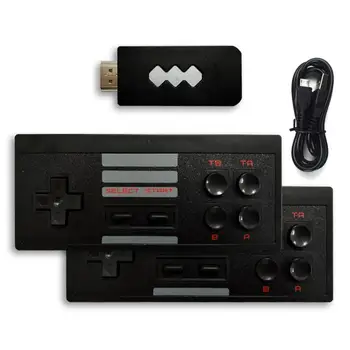 

Mini 4K Video Game Console Dual Players And Retro Build In REAL 568 Classic Games HD Wirless Controller HDMI Game Machine