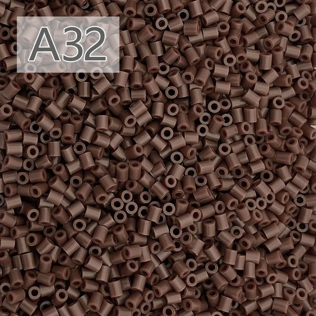 2.6mm/2000pcs/bag Hama Beads PUPUKOU Perler DIY Kids Iron Beads Fuse Handmade Gift Children Toy A32