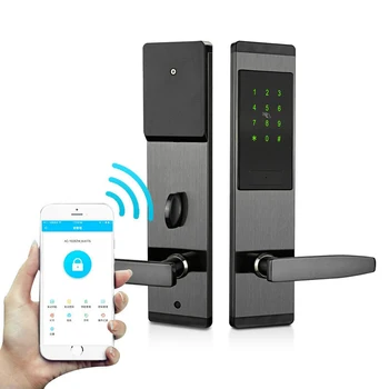 

Security Home and Hotel Smart Lock Fechadura Digital Cerradura inteligente,App control Screen Keypad Password Smart Door Lock