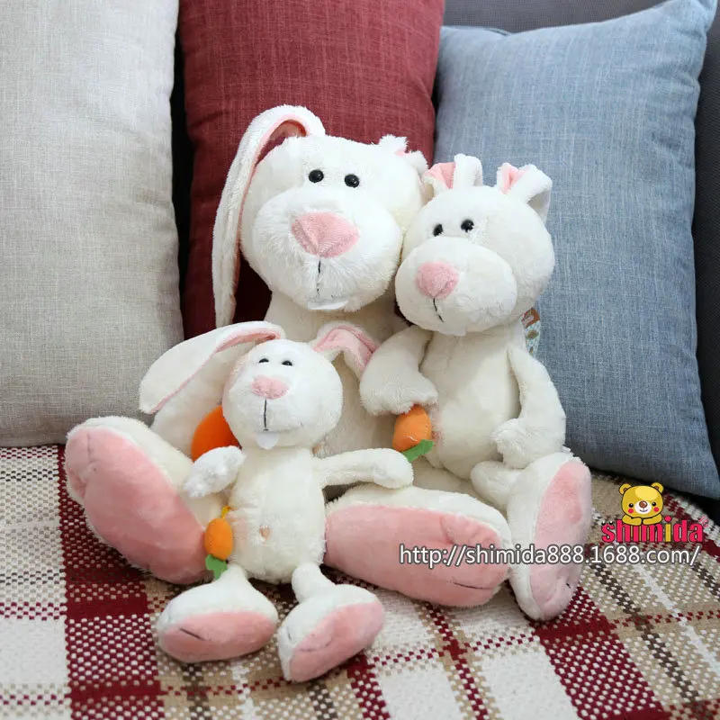 

Radish Rabbit Plush Toy Rabbit Doll Plush Toys Radish Cartoon Rabbit Stuffed Dolls Crane Machines Doll