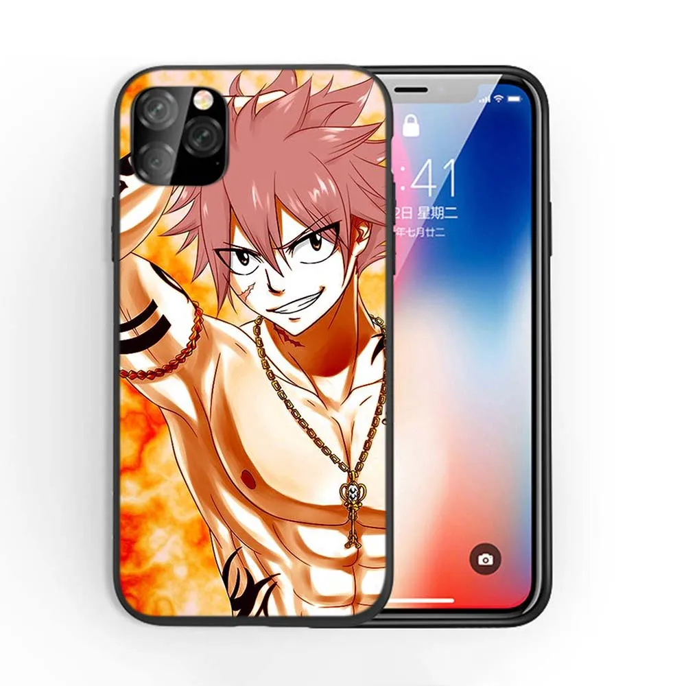 Lavaza Аниме Манга Сказочный хвост ТПУ мягкий чехол для iPhone 8 7 6 6S Plus 5 5S SE X XS 11 Pro Max XR Coque Shell чехол s - Цвет: 5