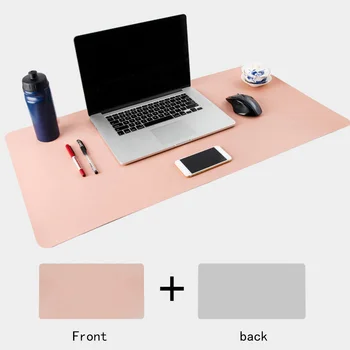 

Desktop Multifunctional Anti Scratch Rollable Mouse Pad Waterproof Large Easy Clean Double Side Soft Gaming PU Leather Smooth