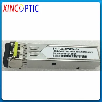 

1.25G 80KM 1270-1610nm CWDM SFP Module,Duplex LC 1.25G 1390nm 1410nm 1430nm 1450nm 1470nm 1490 Fiber Optic CWDM DDM DOM