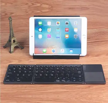 

Mini Folding Keyboard Bluetooth Foldable Wireless Keyboard with Touchpad ,Rechargeable,For Android/Windows/ios Tablet phone ipad