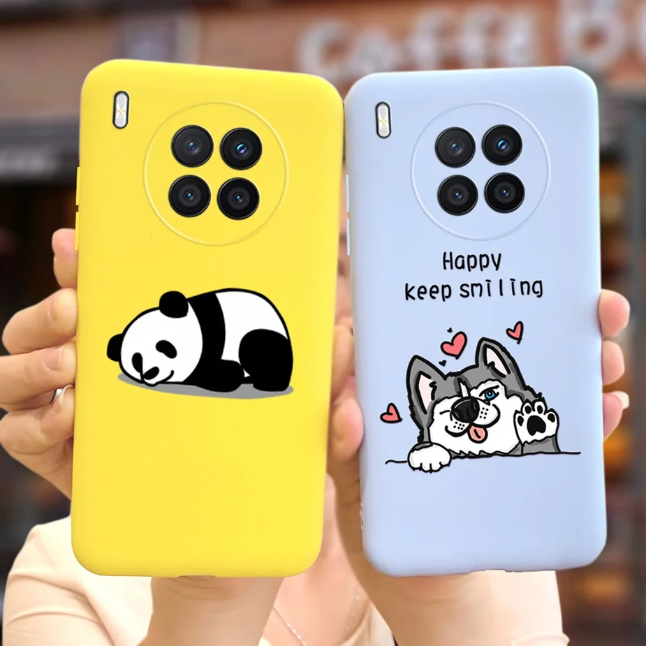 Cute Cartoon Soft Silicone Phone Case - Colorful Protective Cover and Bumper