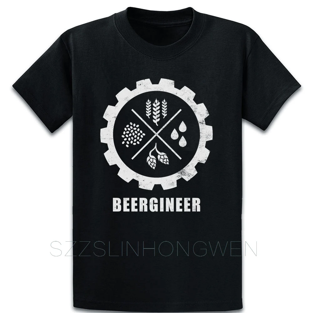Beergineer gear крафт пиво футболка хлопок досуг интересный о образный вырез Весна