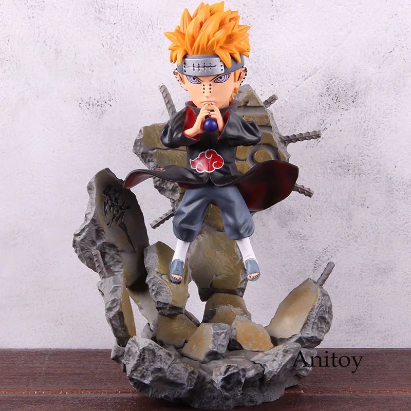 

Shippuden Naruto Pain Deva Path GK Statue Akatsuki Pein Anime Naruto Action Figure PVC Collectible Model Toy