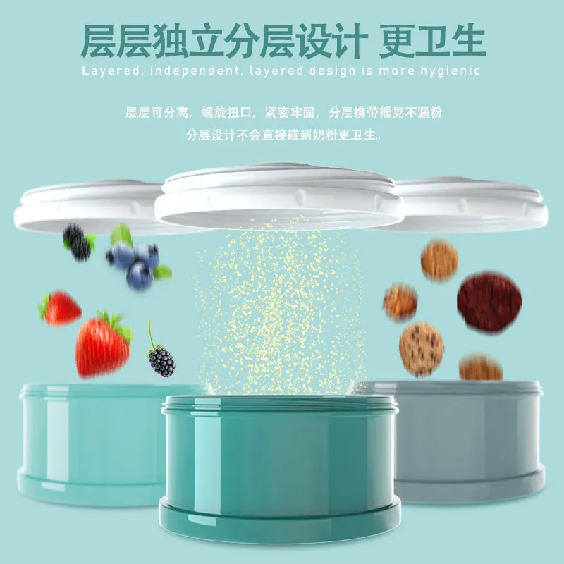 

Baby Milk Box Portable Infant Nursing Large-Volume Packing Storage Box Mini Small Sealed Milk Container