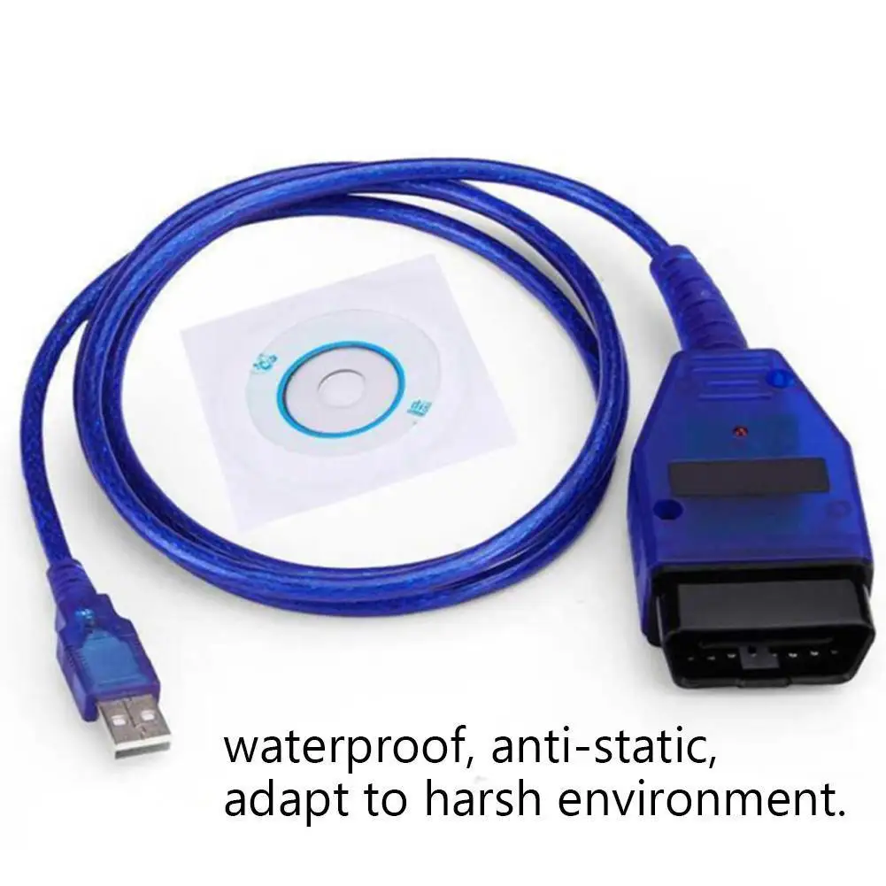 Интерфейсный кабель USB Vag-Com для автомобиля диагностический сканер KKL VAG-COM 409 1 OBD2 II