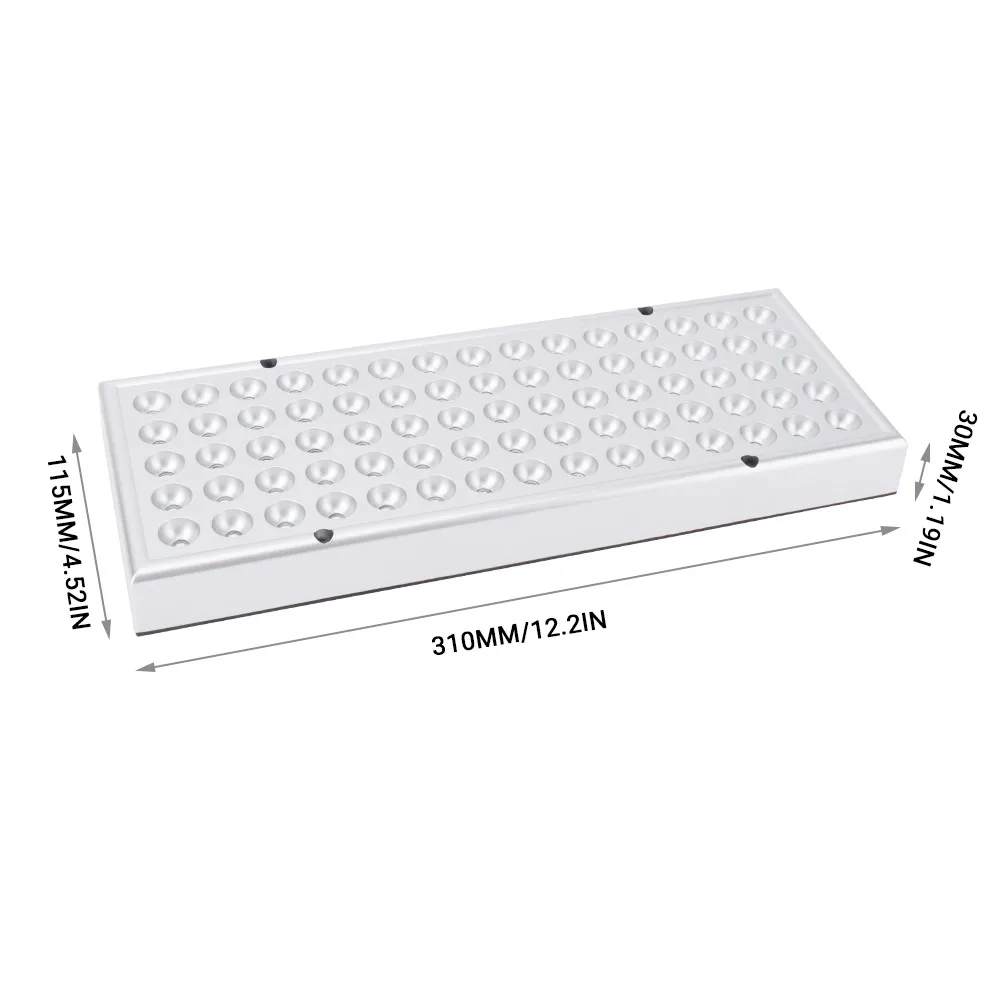 BORUiT 25 Вт AC85-265V лампы для выращивания 75 шт. 2835 Светодиодный полный спектр растительного освещения Fitolampy для растений цветы выращивание рассады