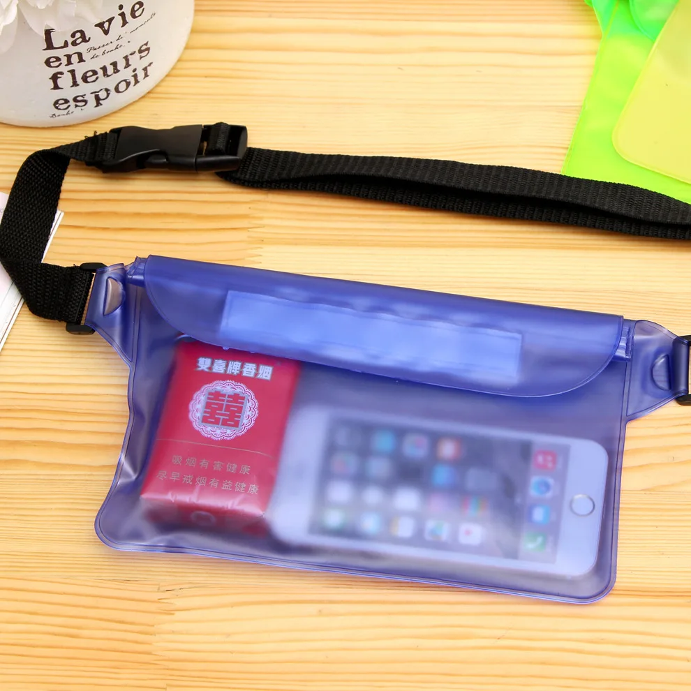 

Drifting Swimming Three Layer Sealed Waterproof Waist Bag Drifting Waterproof Waist Bag PVC Waterproof Waist Bag