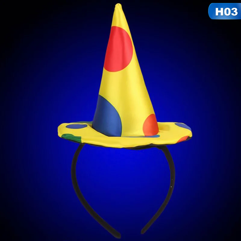 novelty clown hat headband for kids adults circus clown headwear