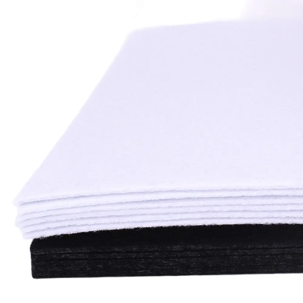 2mm Hard Felt Cloth Polyester Nonwoven Fabric Sewing Bag Pillow felt fabric sheet