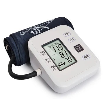 

Mini Blood Pressure Meter pulse oximeter Tonometer Blood Pressure Monitor Sphygmomanometer Arm Automatic Blood Pressure Monitor