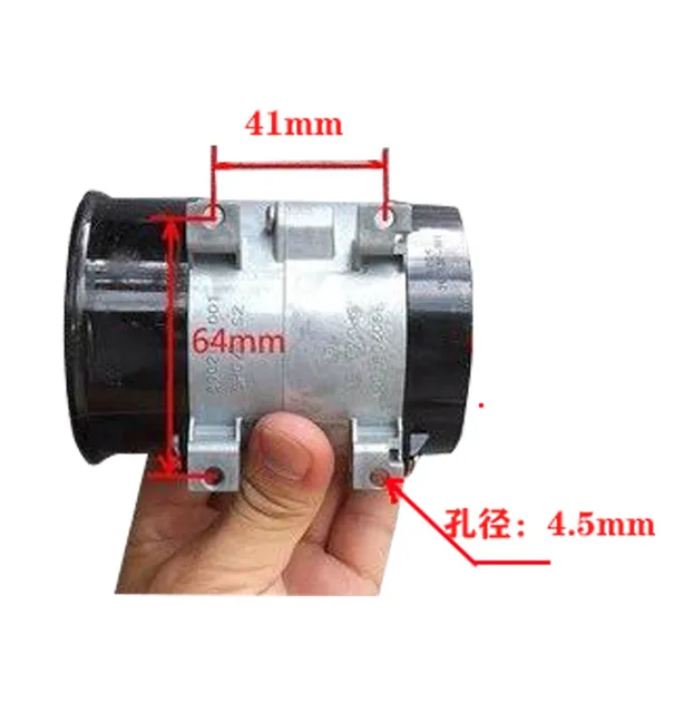 Tan sem escova bifásico do turbocompressor do motor do quatro fios do poder  superior com placa da movimentação Vácuo de alta velocidade 100mm Motor sem  escova - AliExpress