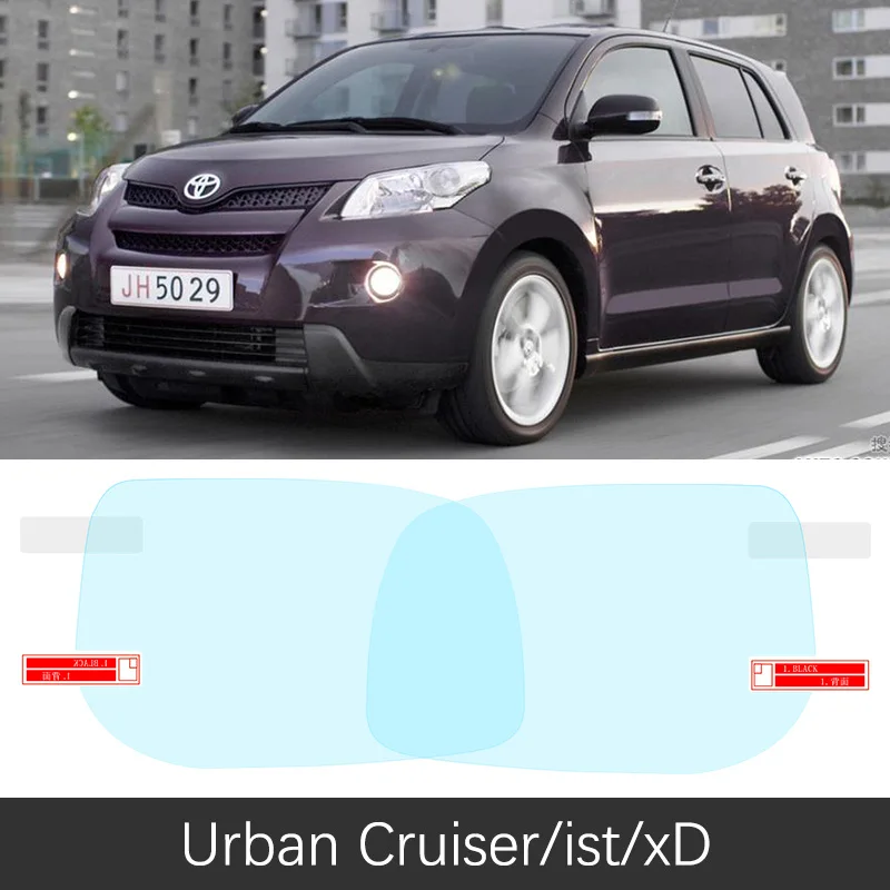 Полное покрытие Защитная противотуманная пленка для Toyota Urban Cruiser ist Scion xD E150 2008~ зеркало заднего вида непромокаемая пленка 2010 - Название цвета: Urban Cruiser ist xD