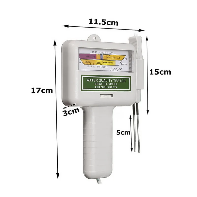 PC-101 CL2 PH хлор тест er проверка качества воды портативный измеритель инструменты домашний бассейн Аквариум PH Тест-монитор