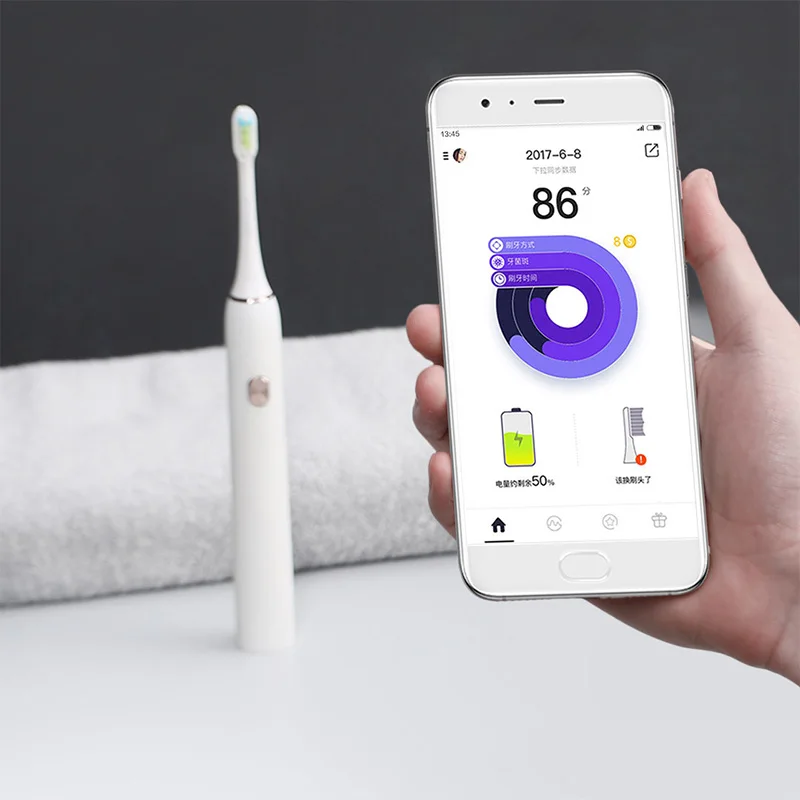 Xiaomi Soocas X3 sonic электрическая зубная щетка обновленная для взрослых
