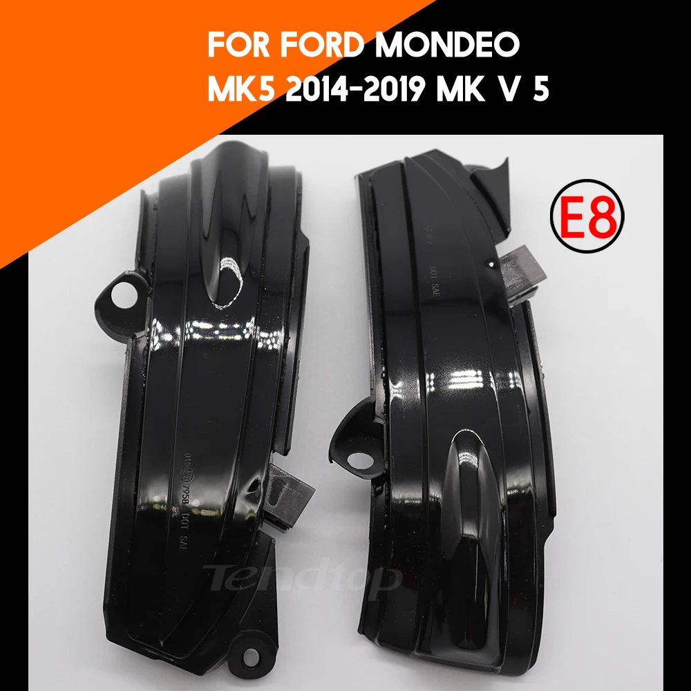 Для FORD MONDEO MK5 2014 2019 V 5 светодиодный сбоку Зеркало заднего вида Индикатор мигалка