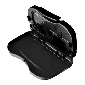 

Cup Car Food Tray Beverage Accessory Case Foldable Dinner Multifunctional Table 25.5*15CM