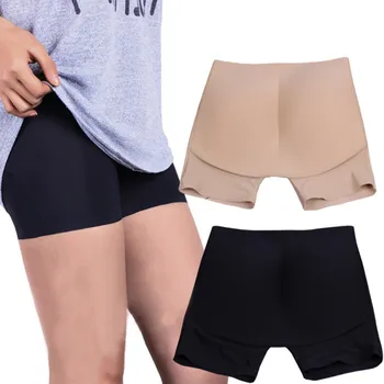 

2017 New Women Buttocks Underwear Butt Thickening Briefs Boxer Abundant Waist Panties Hip Ladies Fake Pad n