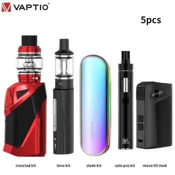 

Vaptio IRONCLAD C Kit 50W vape kit with 6.0ml Atomizer & 2600mAh Built in Battery Electronic Cigarette