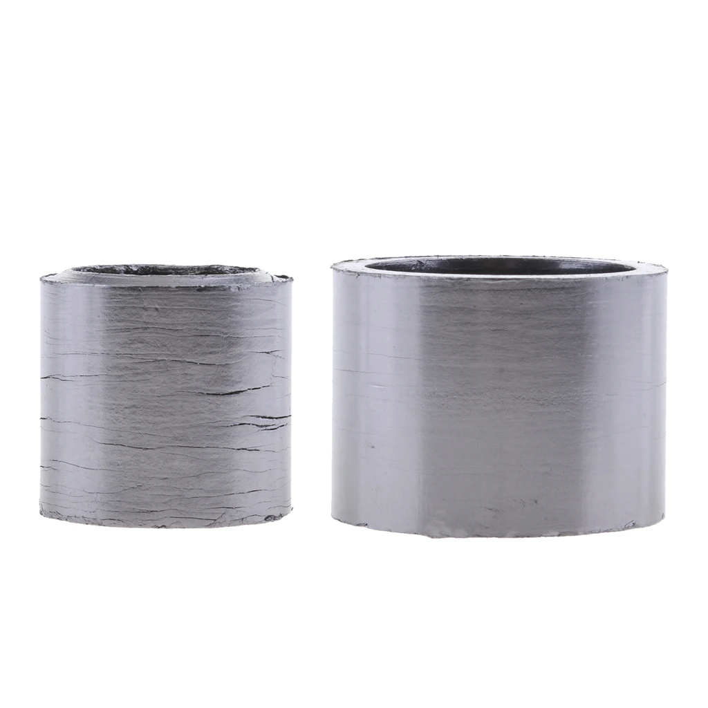 2xAluminum Alloy Exhaust pipe gasket for Dirt Bike/ATV/Scooter Muffler Part