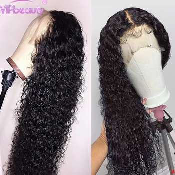 

HD Transparent Lace Wig Deep Wave Wig Pre Plucked Glueless 13x6 13x4 4x4 Lace Front Human Hair Wigs Malaysian Human Hair Wig