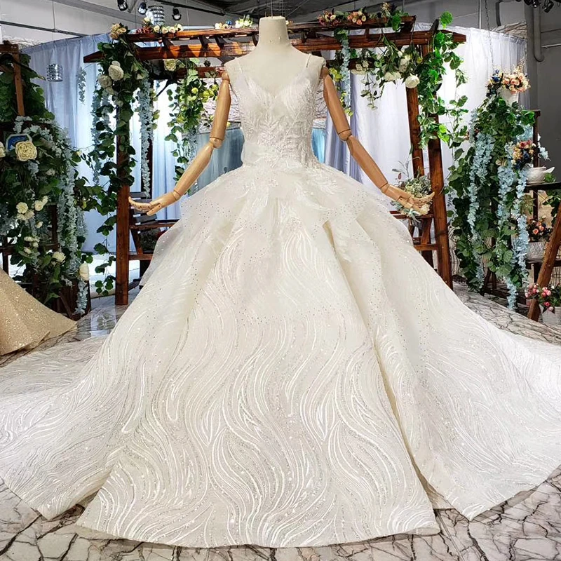 Свадебные платья в африканском стиле Vestidos De Novia, сексуальное Тюлевое платье с v-образным вырезом и бретельками, свадебное платье в стиле бохо,, роскошное кружевное свадебное платье es