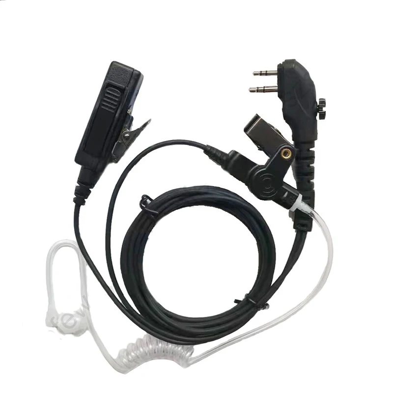 

Taklie-FBI Surveillance Earpiece Headset for Hytera, PD505, TC-700, TC-610, TC-620, TC-518, TC-580, TC-446S, TC-508 Radio