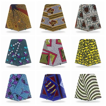

wholesale! 2020 new very popular african clothing African wax fabric Ankara style Nigeria real wax veritable wax