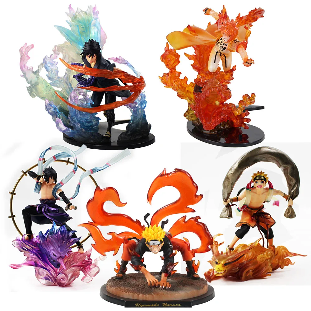 Наруто shippuden Zero Fire Battle Версия фигурку Uchiha Sasuke Itachi Madara Jiraiya Tobirama Kakashi модель игрушки